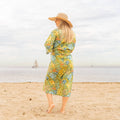 Tropical Floral Robe